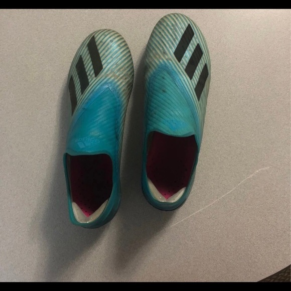 ADIDAS X 19 Laceless blue